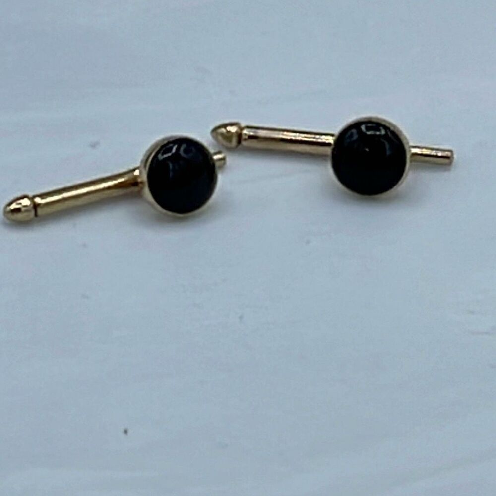 Vintage Formal collar shirt stays by Swank.